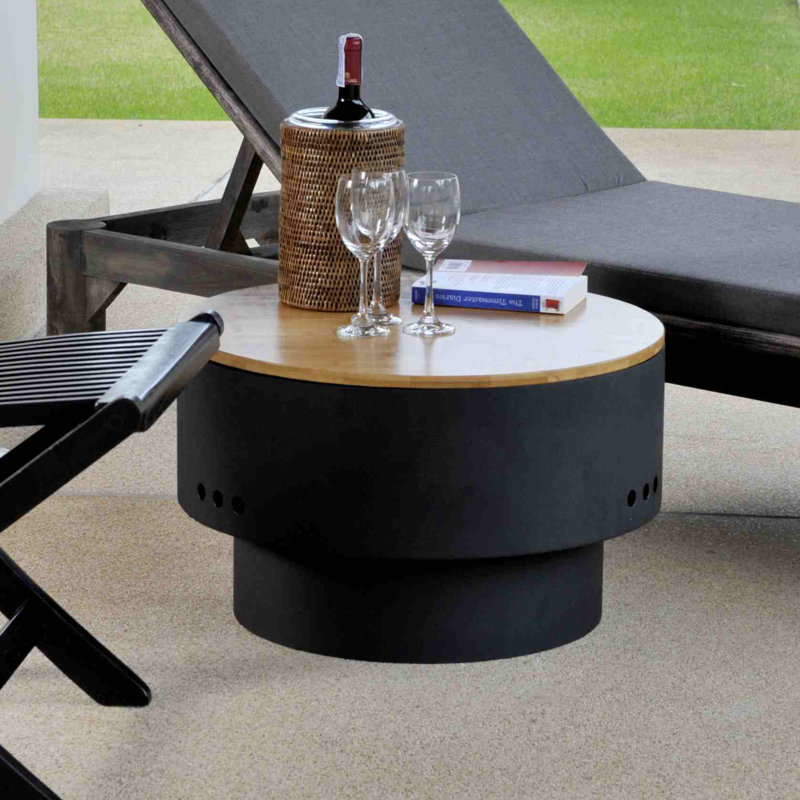 Fire Sense HotSpot Steel Wood Burning Fire Pit Table & Reviews Wayfair